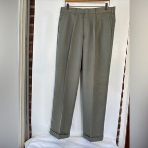 Dockers Golf Classic Fit Mens Green Pants Size 34X32